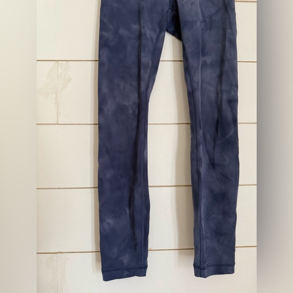 Lululemon Wunder Train High-Rise Tight 25" *Diamond Dye Diamond Dye Shade Naval - Picture 6 of 11